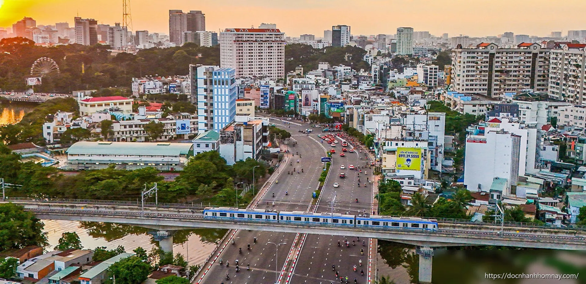 Dấu ấn 50 năm thành phố mang tên Chủ tịch Hồ Chí Minh qua những công trình biểu tượng