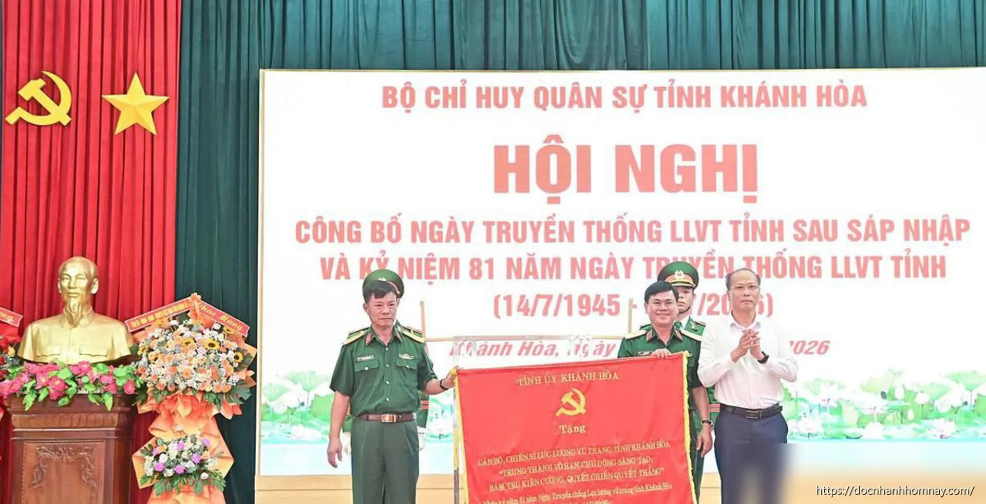Khánh Hòa chính thức công nhận Ngày truyền thống lực lượng vũ trang sau sáp nhập