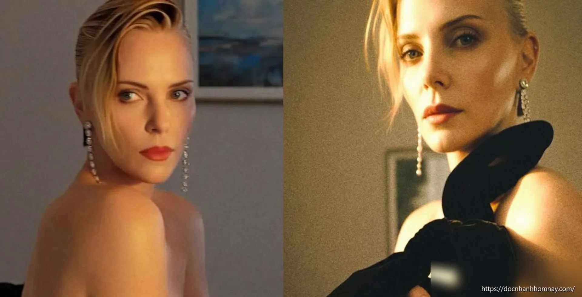 Charlize Theron khoe vẻ đẹp táo bạo ở tuổi 50, gây sốt thảm đỏ The Odyssey