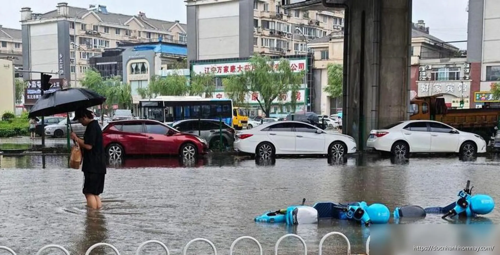 Mưa lũ kỷ lục tại Trung Quốc: Cảnh báo lũ quét và sạt lở trong tuần tới