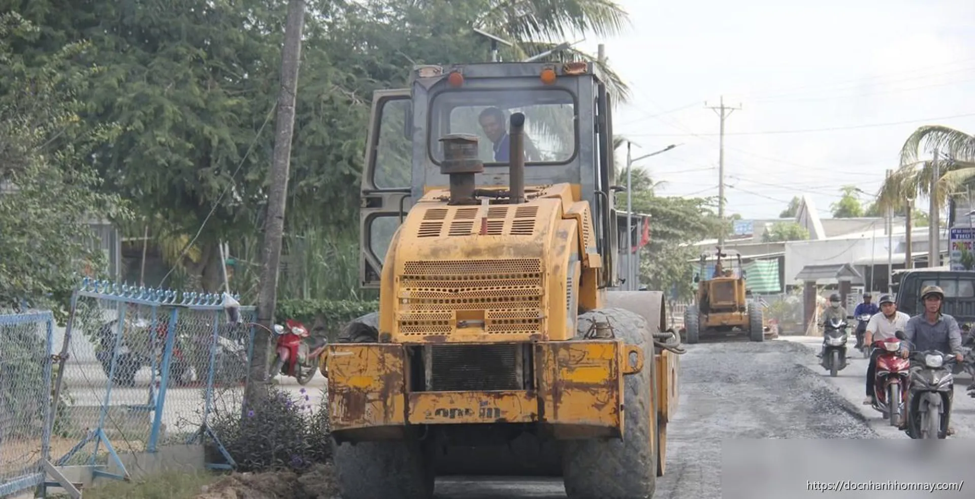 Dự án sửa chữa nâng cấp QL30 đi cửa khẩu Dinh Bà đang thi công ra sao?