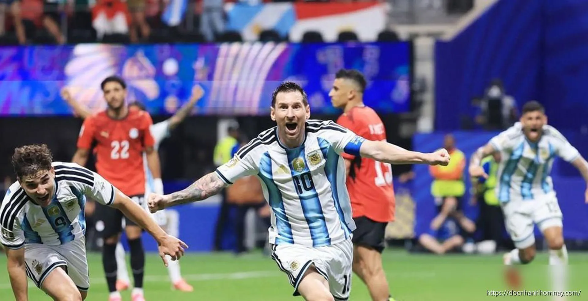 Kết quả bóng đá hôm nay 8/7: Argentina thắng kịch tính Ai Cập