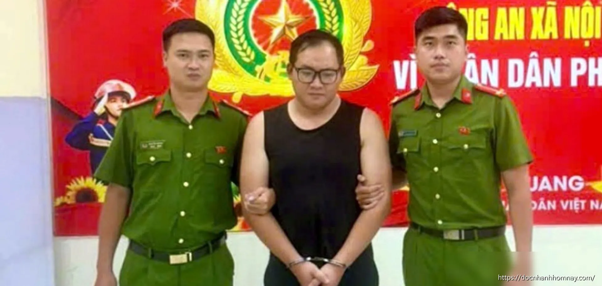 Công an Hà Nội bắt nghi phạm cướp tiệm vàng chỉ sau 4 giờ gây án
