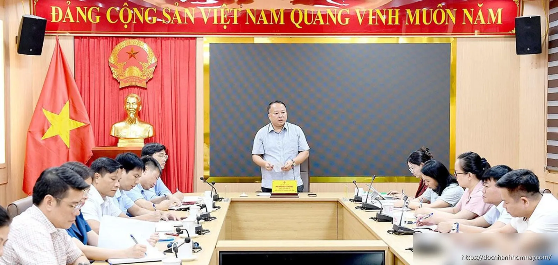 Vụ 147 điểm 10 môn Toán: Chủ tịch tỉnh Tuyên Quang làm việc với BCĐ kỳ thi THPT