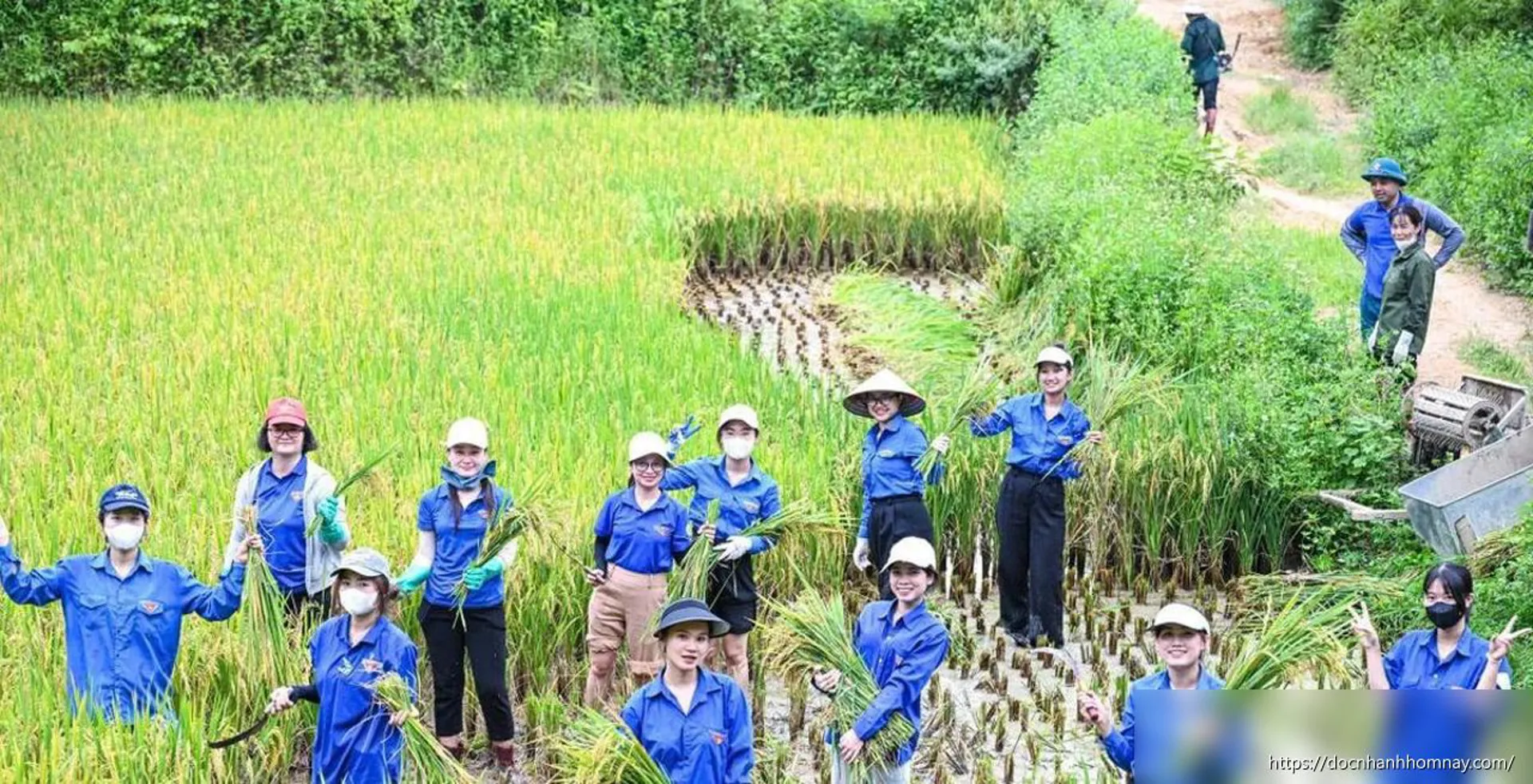 Gần 100 sinh viên Bắc Ninh mang 'Mùa hè xanh' lên vùng biên giới