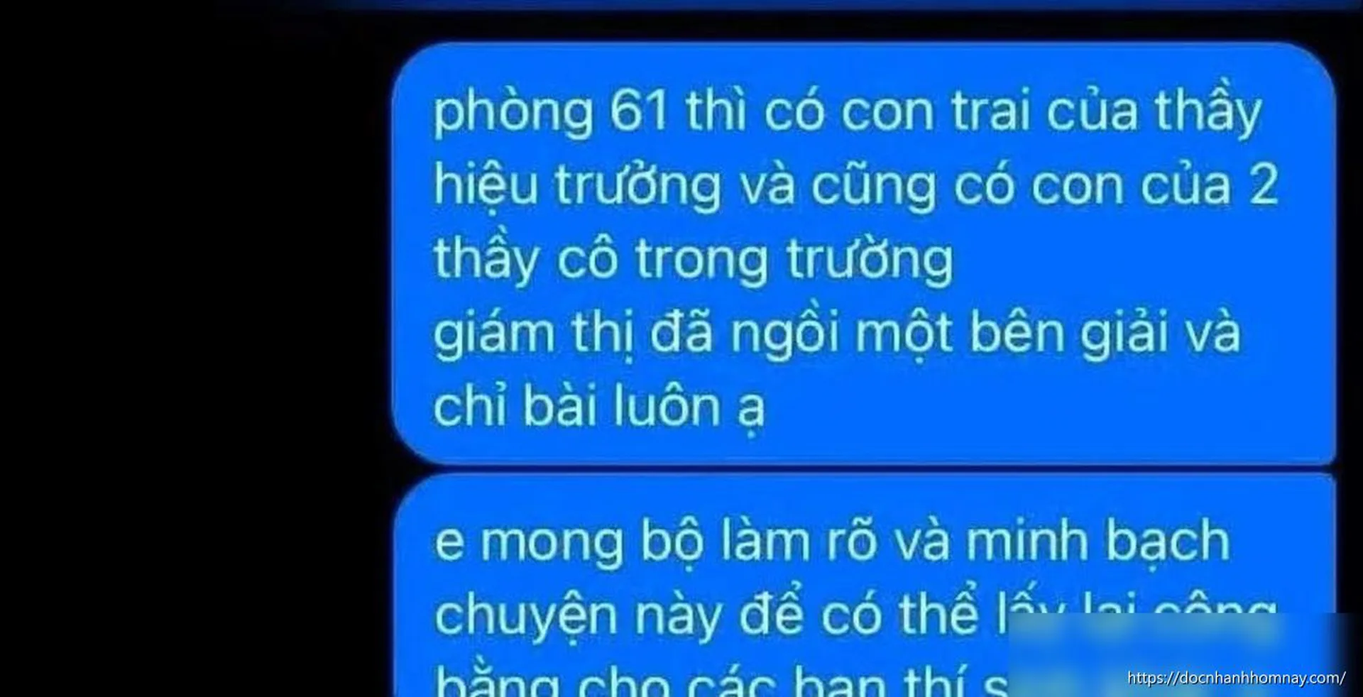 Vụ gian lận thi tốt nghiệp ở Quảng Trị: 2 giáo viên bị khởi tố, 9 thí sinh liên quan