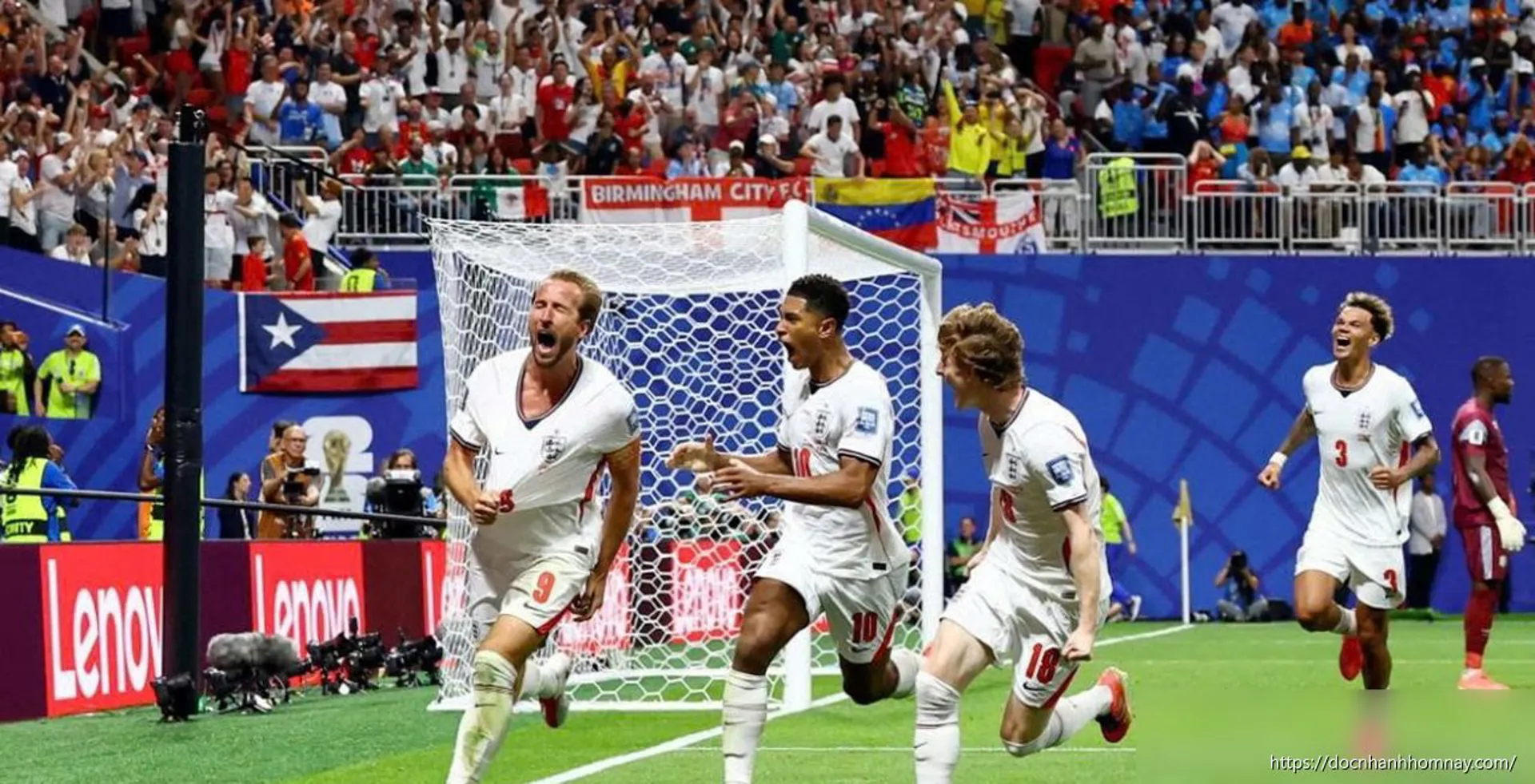 Harry Kane tỏa sáng giúp tuyển Anh ngược dòng vào vòng 1/8 World Cup 2026