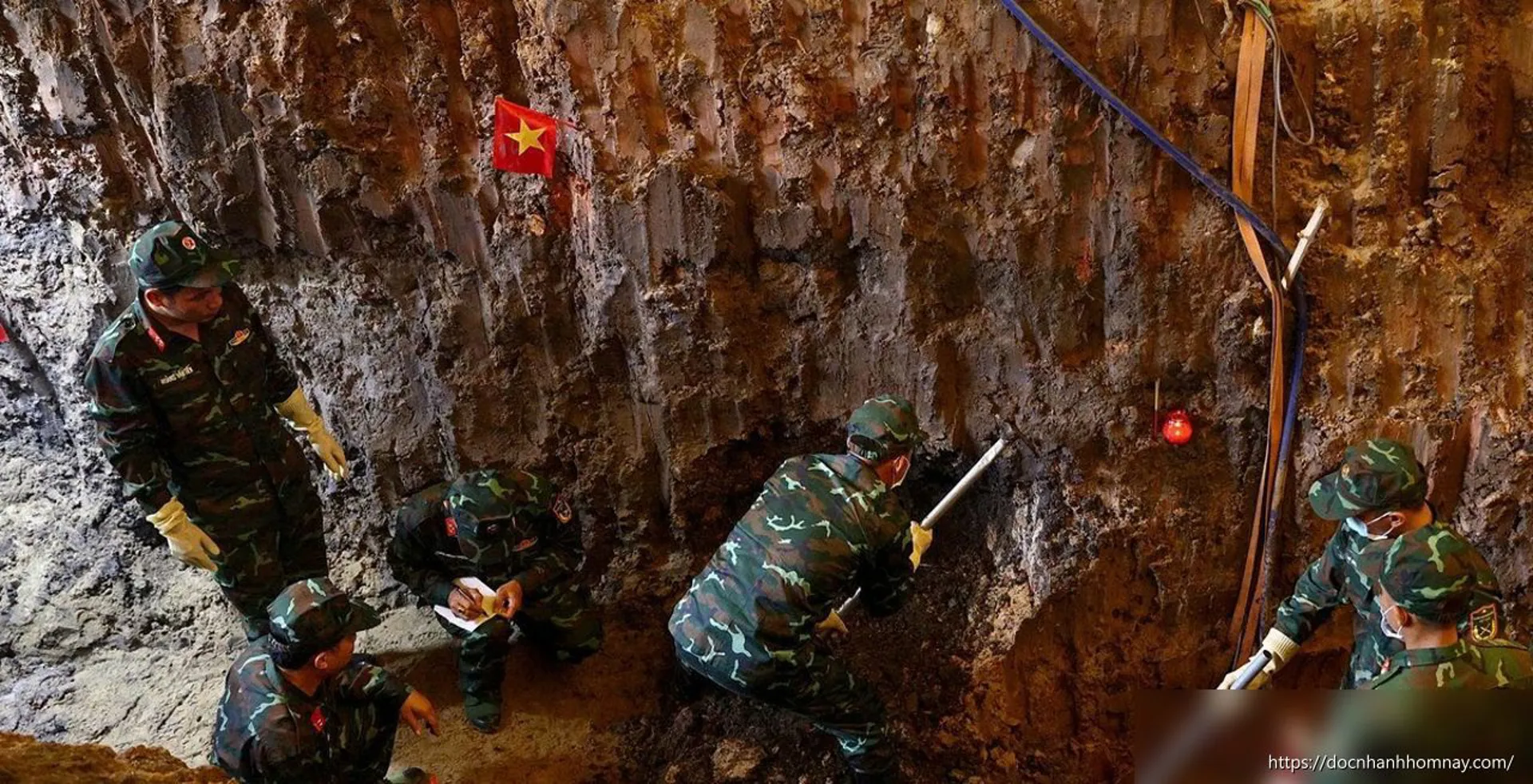 Bất ngờ phát hiện 7 hài cốt liệt sĩ tại công viên Lê Thị Riêng: Dấu tích từ Tết Mậu Thân 1968