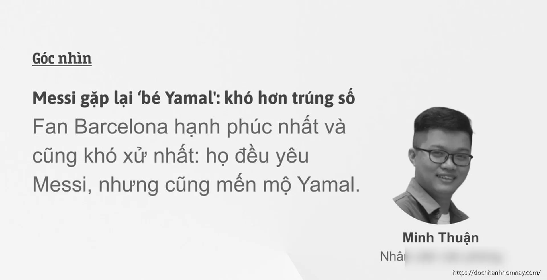 Messi gặp lại 'bé Yamal': Khó hơn trúng số