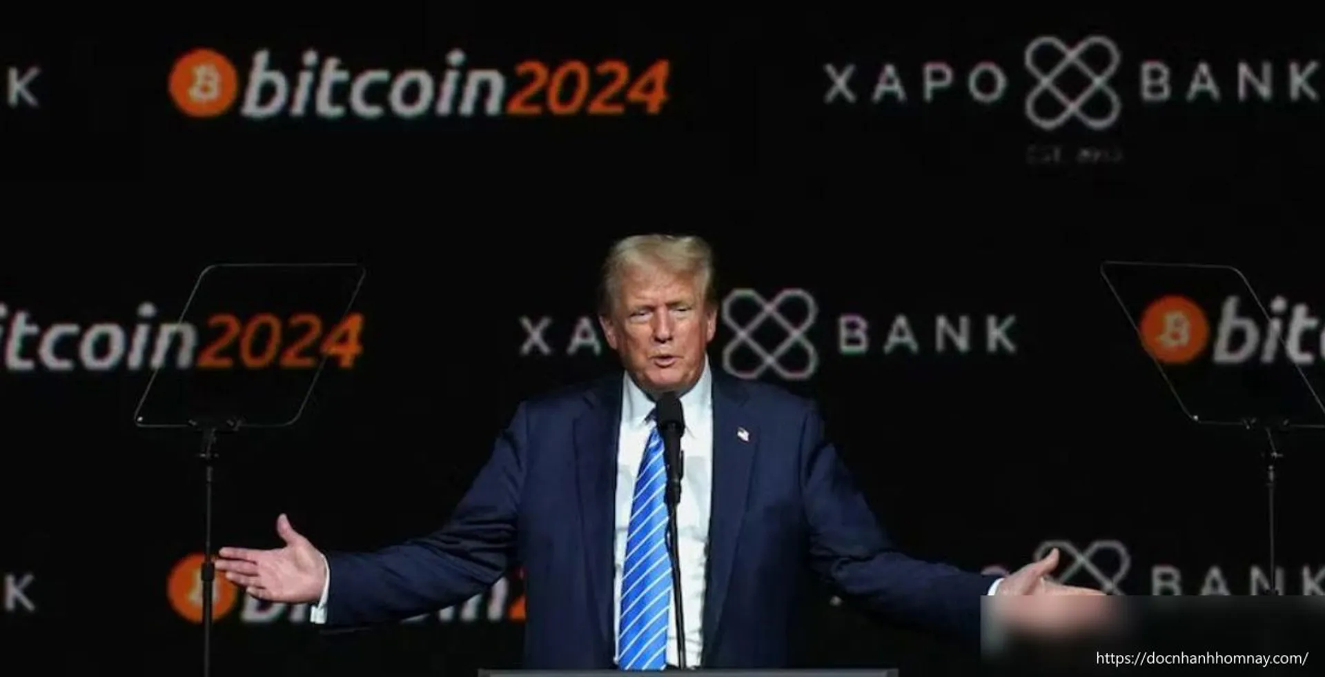 Tiền mã hóa vượt bất động sản, trở thành 'mỏ vàng' mới của ông Trump