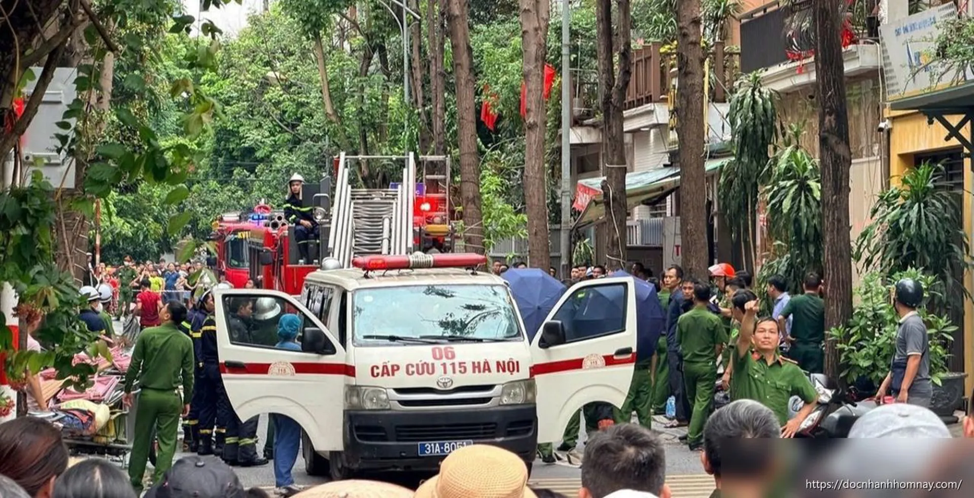 Sức khỏe nạn nhân 13 tuổi trong vụ cháy biệt thự ở Văn Phú ra sao?