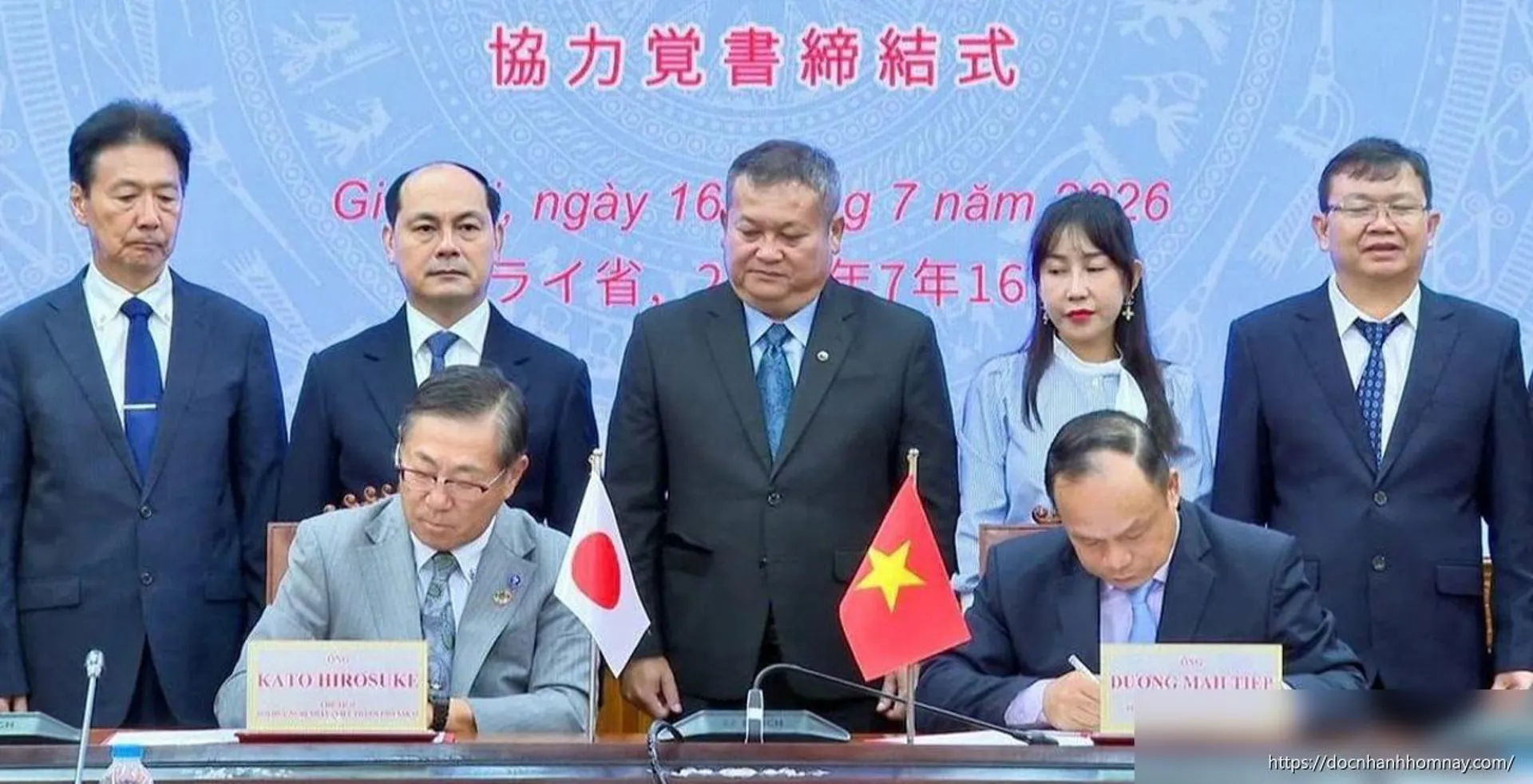 Gia Lai và Nhật Bản ký kết thỏa thuận hợp tác giai đoạn 2026-2031