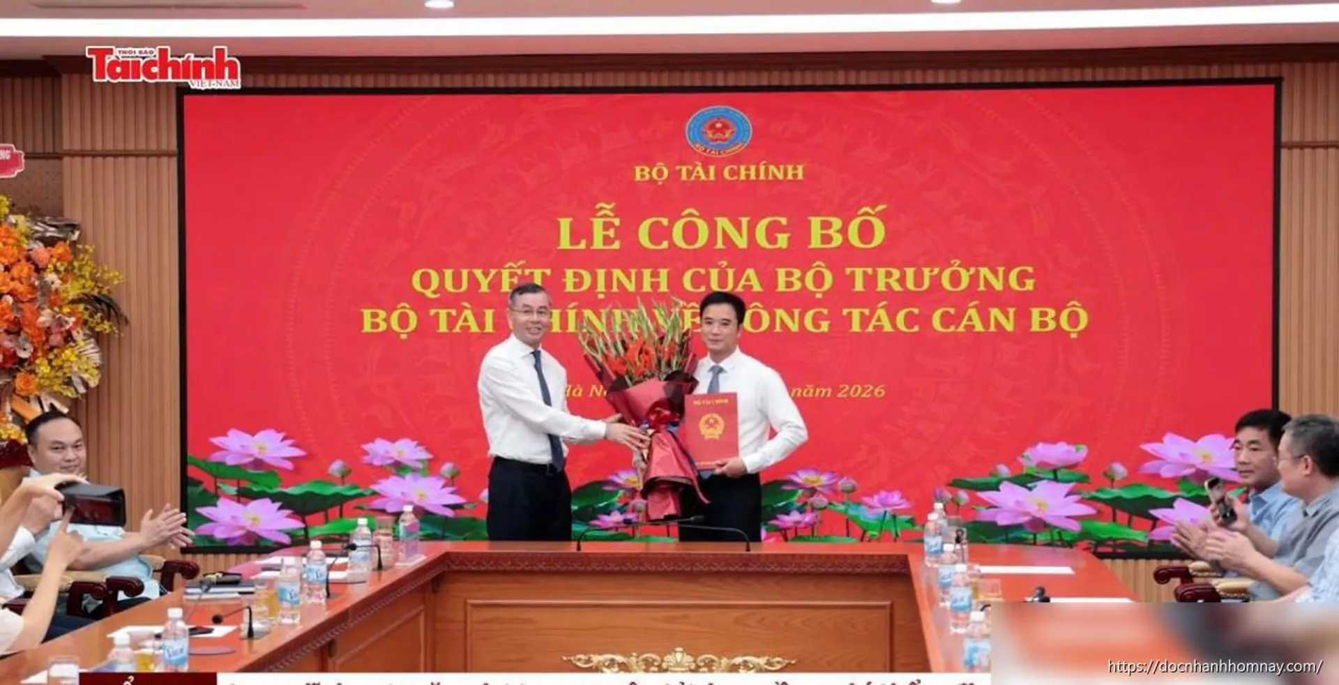 Bộ Tài chính bổ nhiệm Đại tá Vũ Cao Sơn làm Chánh Văn phòng