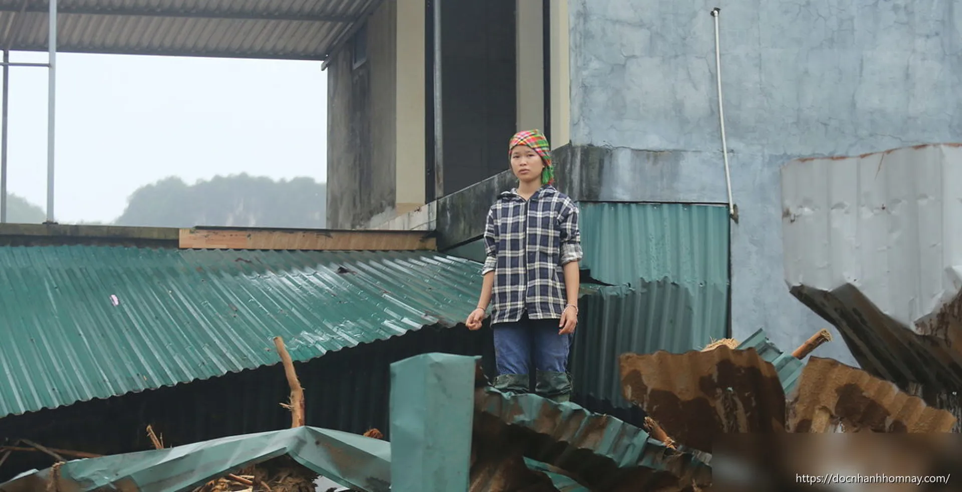 Cuộc tháo chạy khỏi lũ quét ở Mường Than