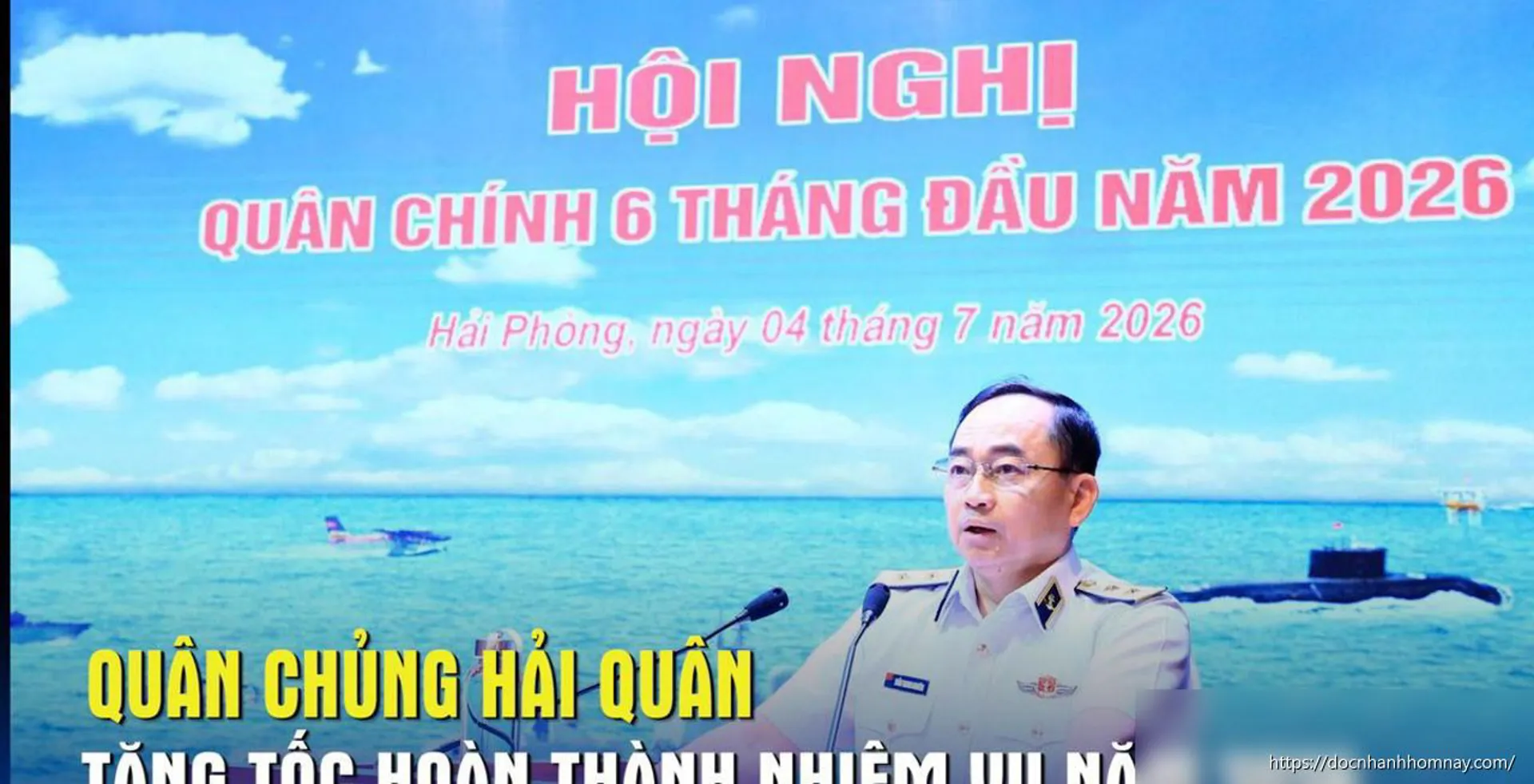 Hải quân Việt Nam đẩy nhanh tiến độ hoàn thành nhiệm vụ năm 2026