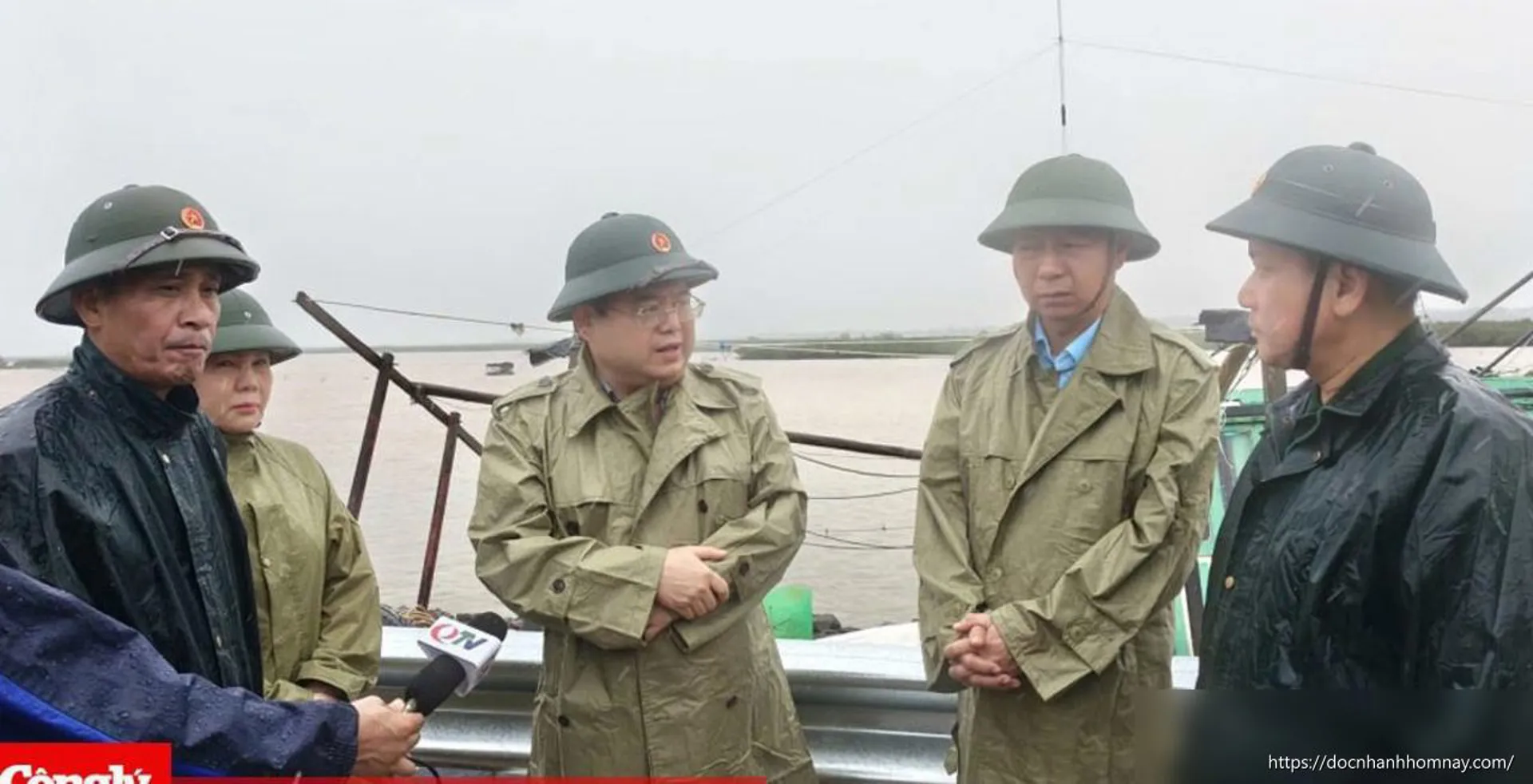 Bí thư Quảng Ninh chỉ đạo khắc phục hậu quả bão tại Móng Cái