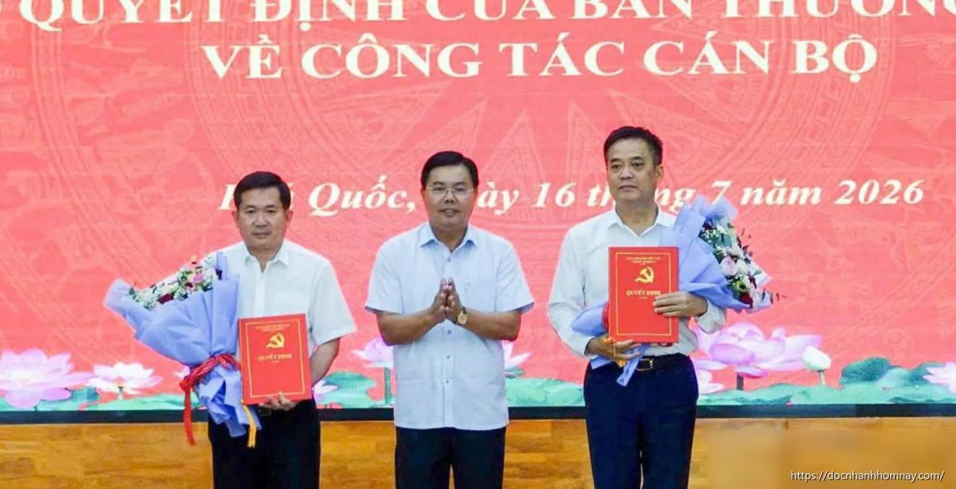 Trung tướng Đinh Văn Nơi chính thức làm Bí thư Đặc khu Phú Quốc