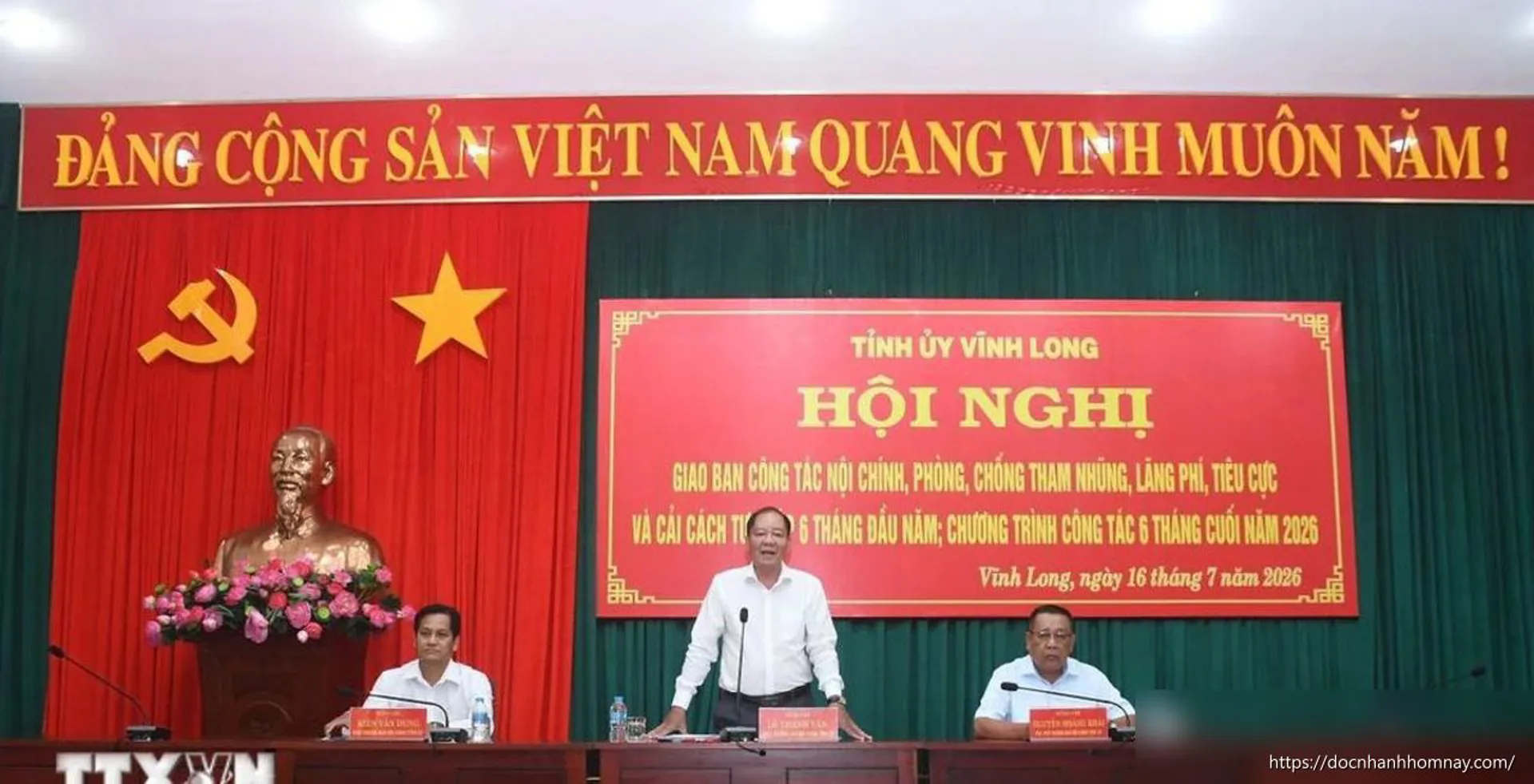 Vĩnh Long quyết liệt chống tham nhũng: 'Nói ít, làm nhiều, làm đến cùng'