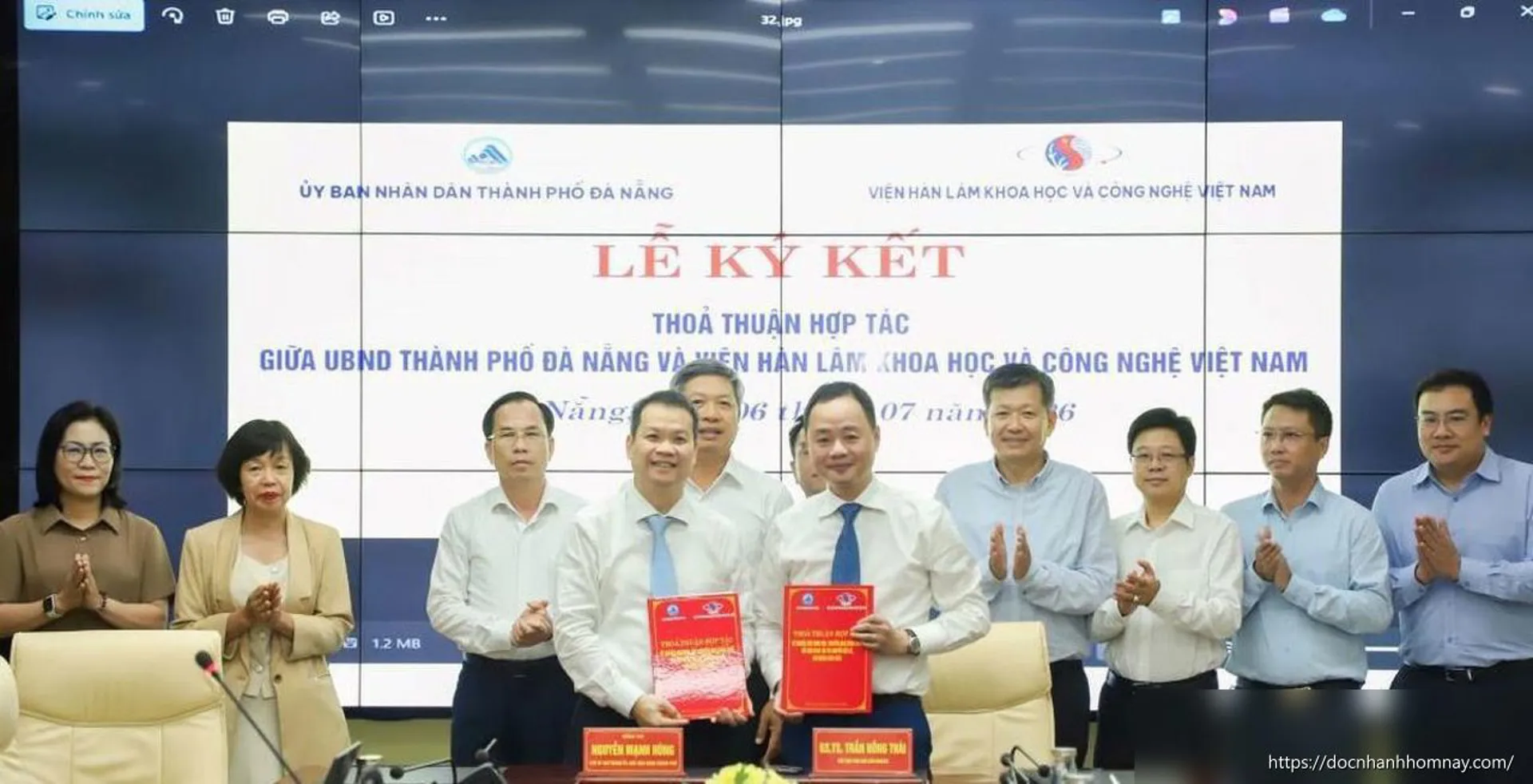 Đà Nẵng ký kết hợp tác chiến lược về khoa học công nghệ, hướng tới trung tâm đổi mới sáng tạo quốc gia