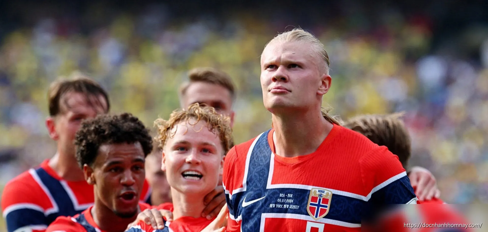 Haaland tỏa sáng rực rỡ, Na Uy loại Brazil khỏi World Cup 2026