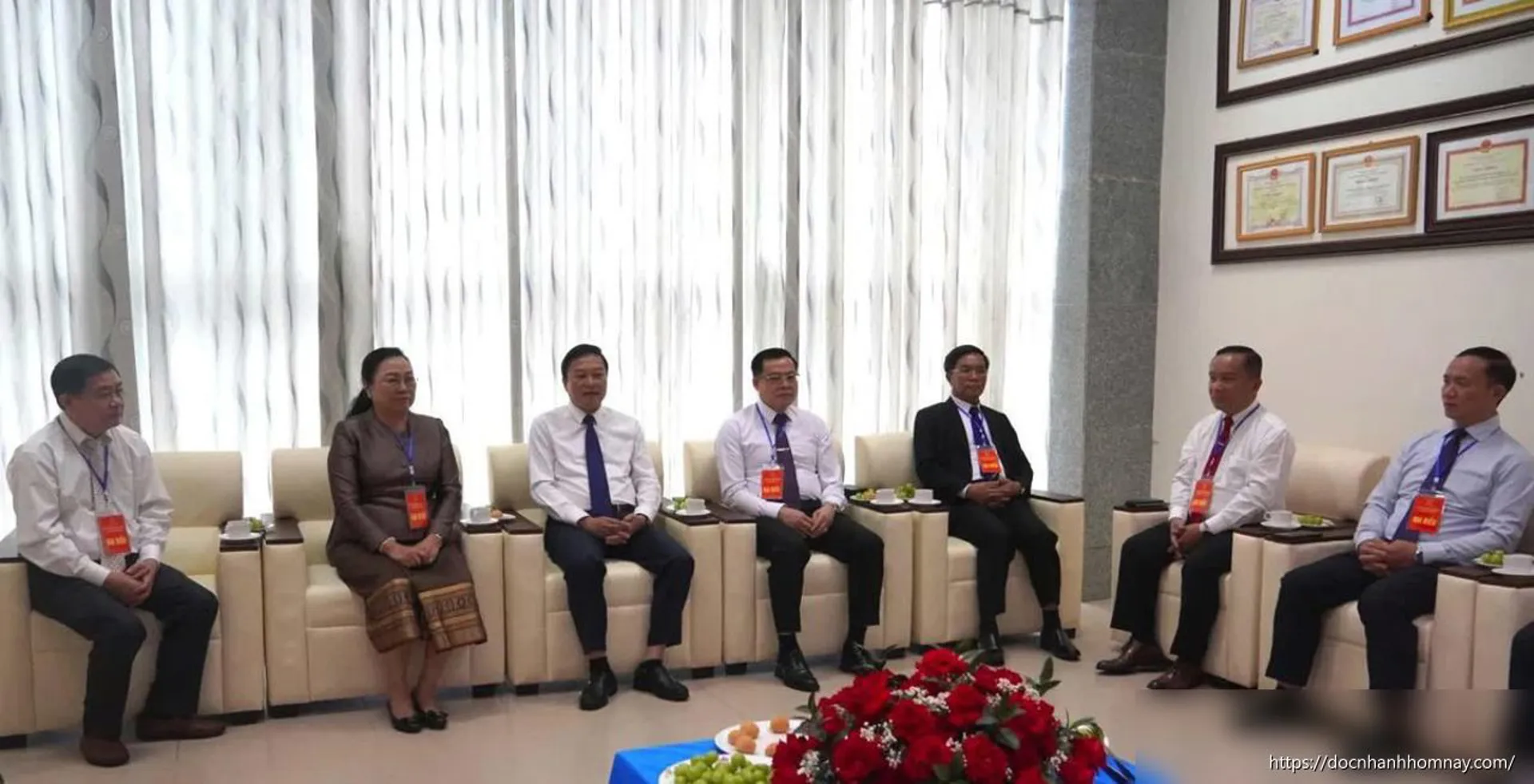 Quảng Trị đón đoàn đại biểu Lào, thúc đẩy hợp tác toàn diện
