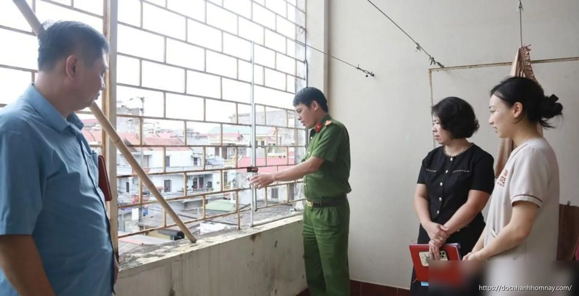 Kiểm tra công tác quản lý nhà nước về phòng cháy, chữa cháy tại phường Đông Kinh