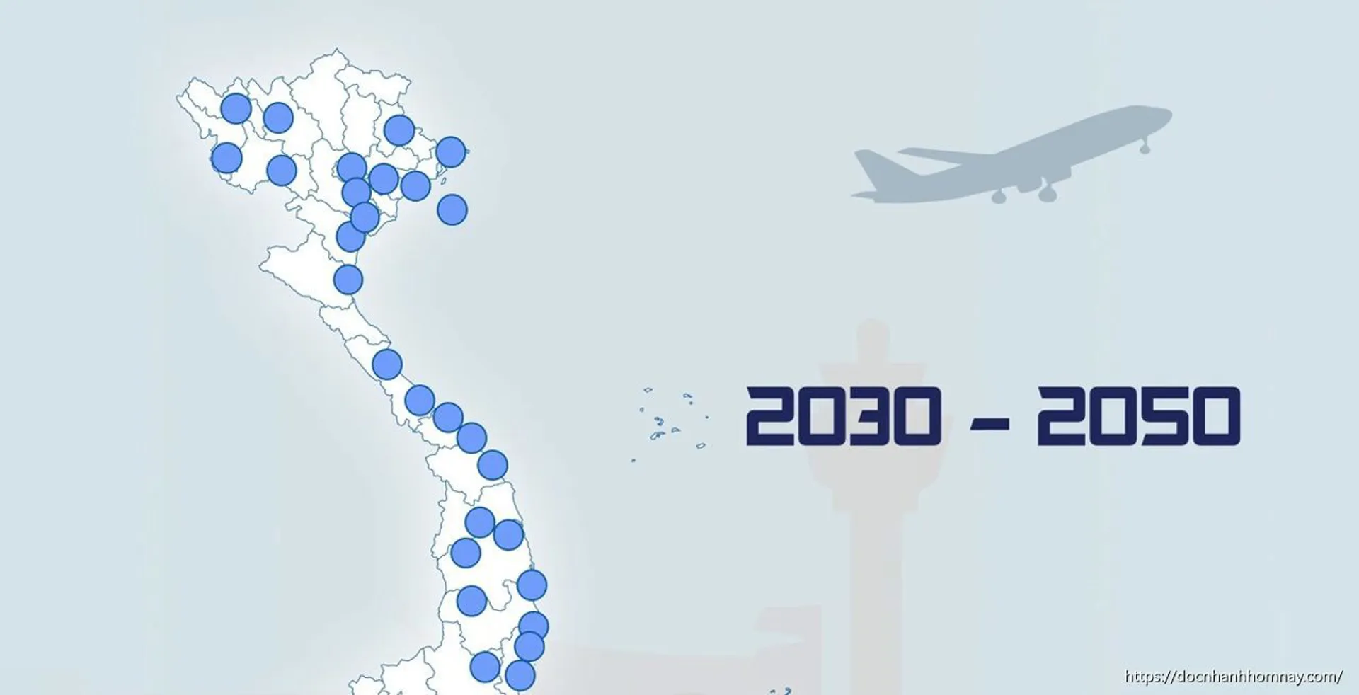 Mạng lưới sân bay Việt Nam đến năm 2030
