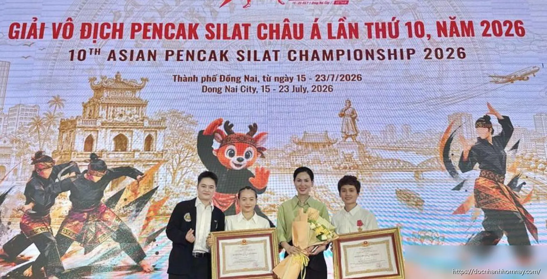 HLV, VĐV Pencak Silat Cao Bằng nhận Huân chương Lao động hạng Nhì