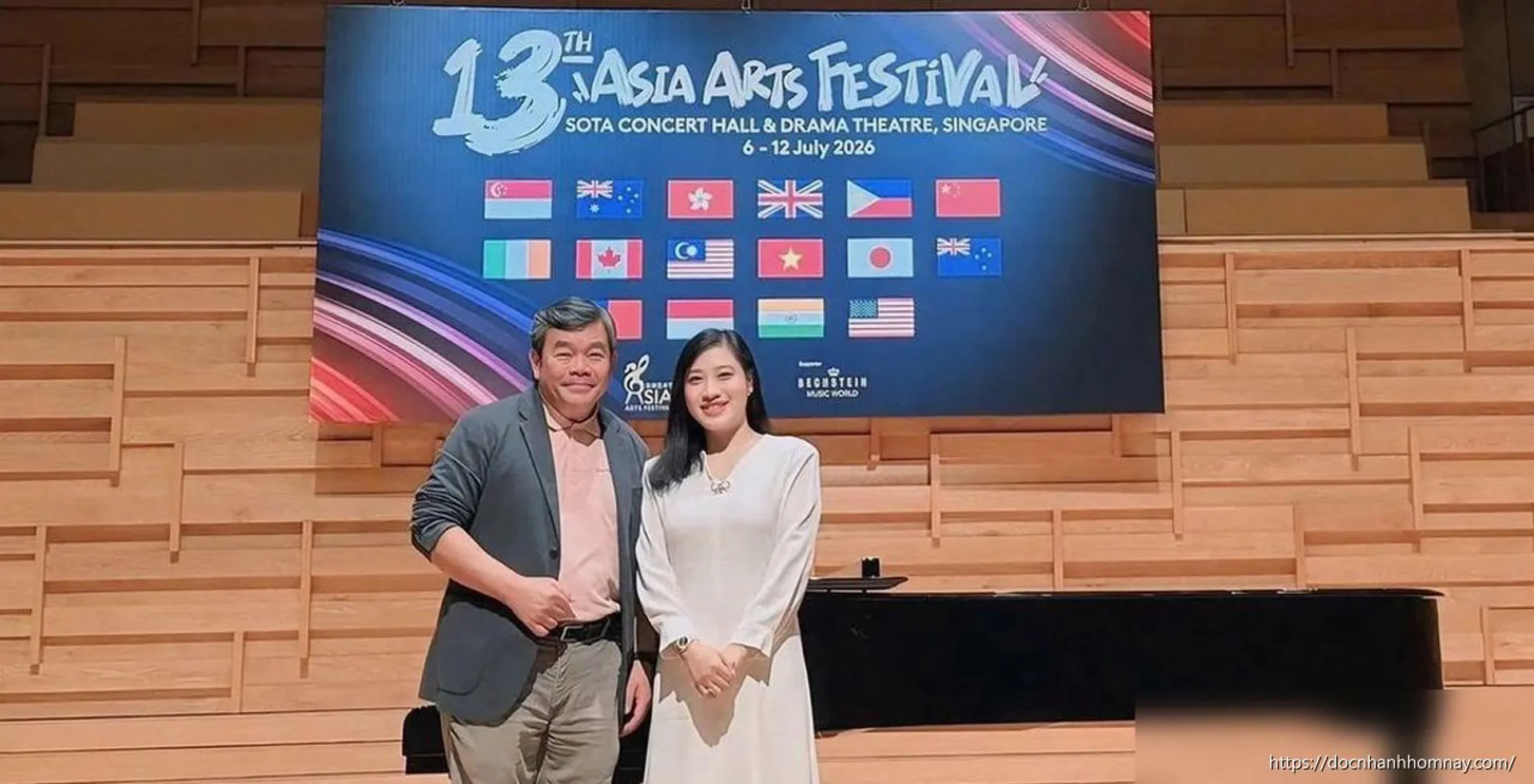Ca sĩ Bích Hồng làm giám khảo Asia Arts Festival lần thứ 13