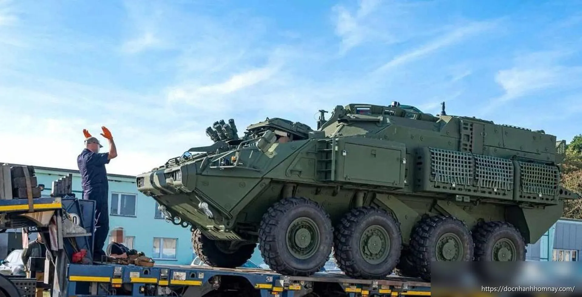 Canada chuyển giao thêm thiết giáp LAV 6.0 ACSV cho Ukraine