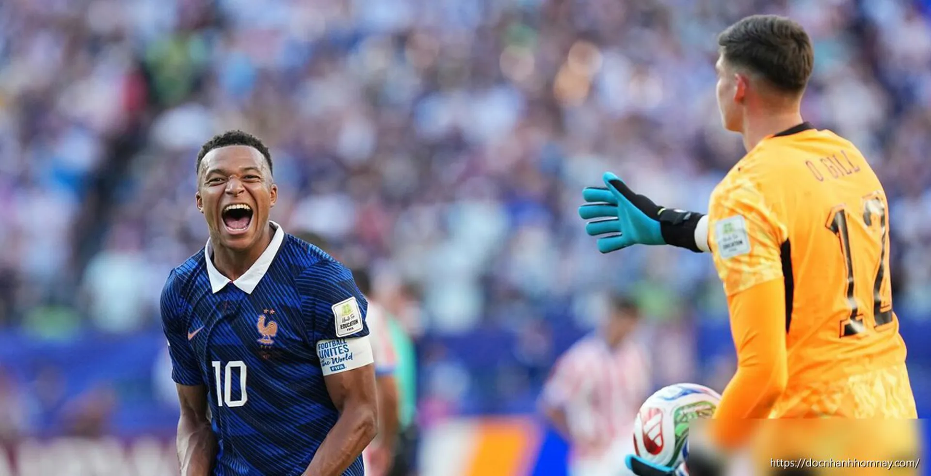 Mbappe: 'Paraguay nghĩ Pháp mặc tuxedo thi đấu'