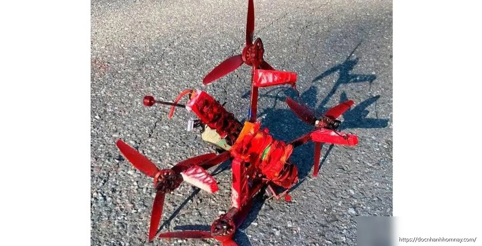 Đại sứ quán Nga tại Thụy Điển lại bị UAV tấn công, mang vật thể mô phỏng chất nổ