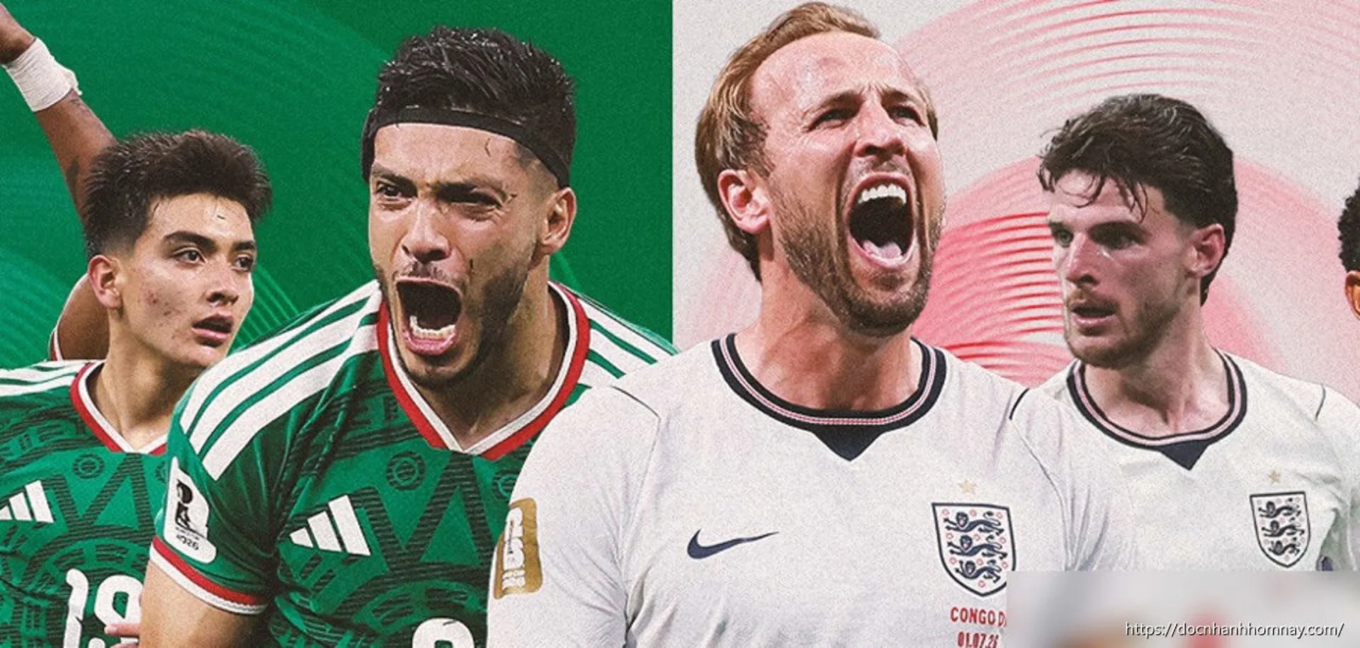 Trực tiếp Mexico vs Anh: Trận đấu tạm hoãn 1 tiếng do giông bão